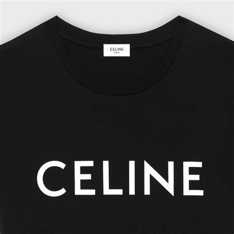 black celine tee|authentic celine t shirts.